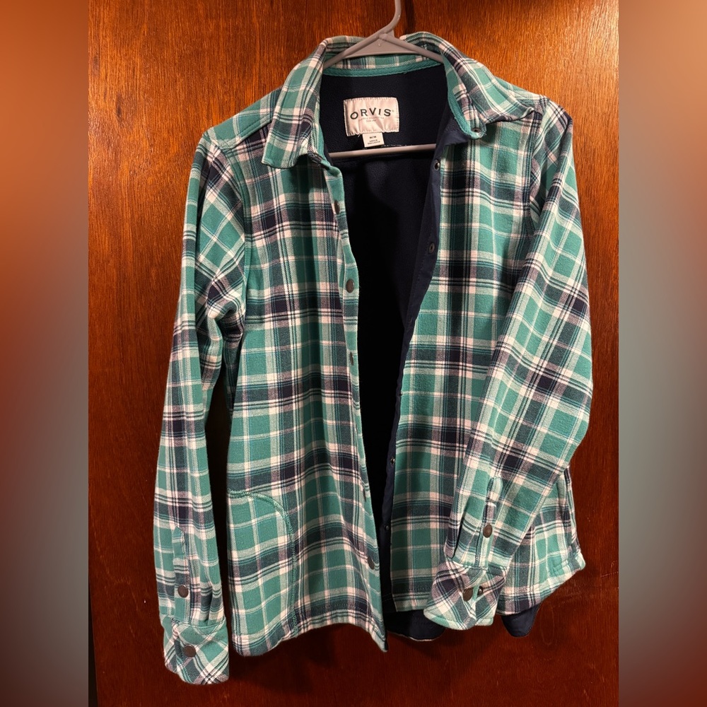 Women’s Orvis Fleece Lined Flannel Shirt